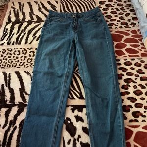 American Eagle high rise mom jeans